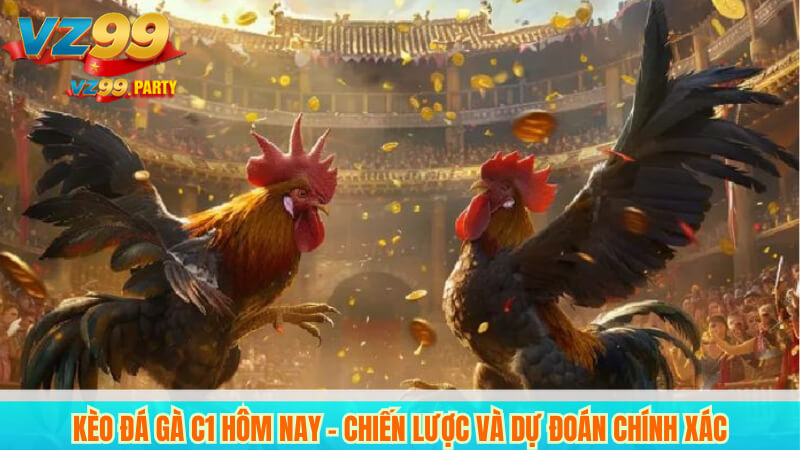 Xem trực tiếp đá gà C1 hôm nay: trận đấu hấp dẫn, kèo ngon! 3 Kèo đá gà c1 hôm nay – Chiến lược và dự đoán chính xác